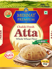 MEHNAT PREMIUM Chakki Atta 5kg