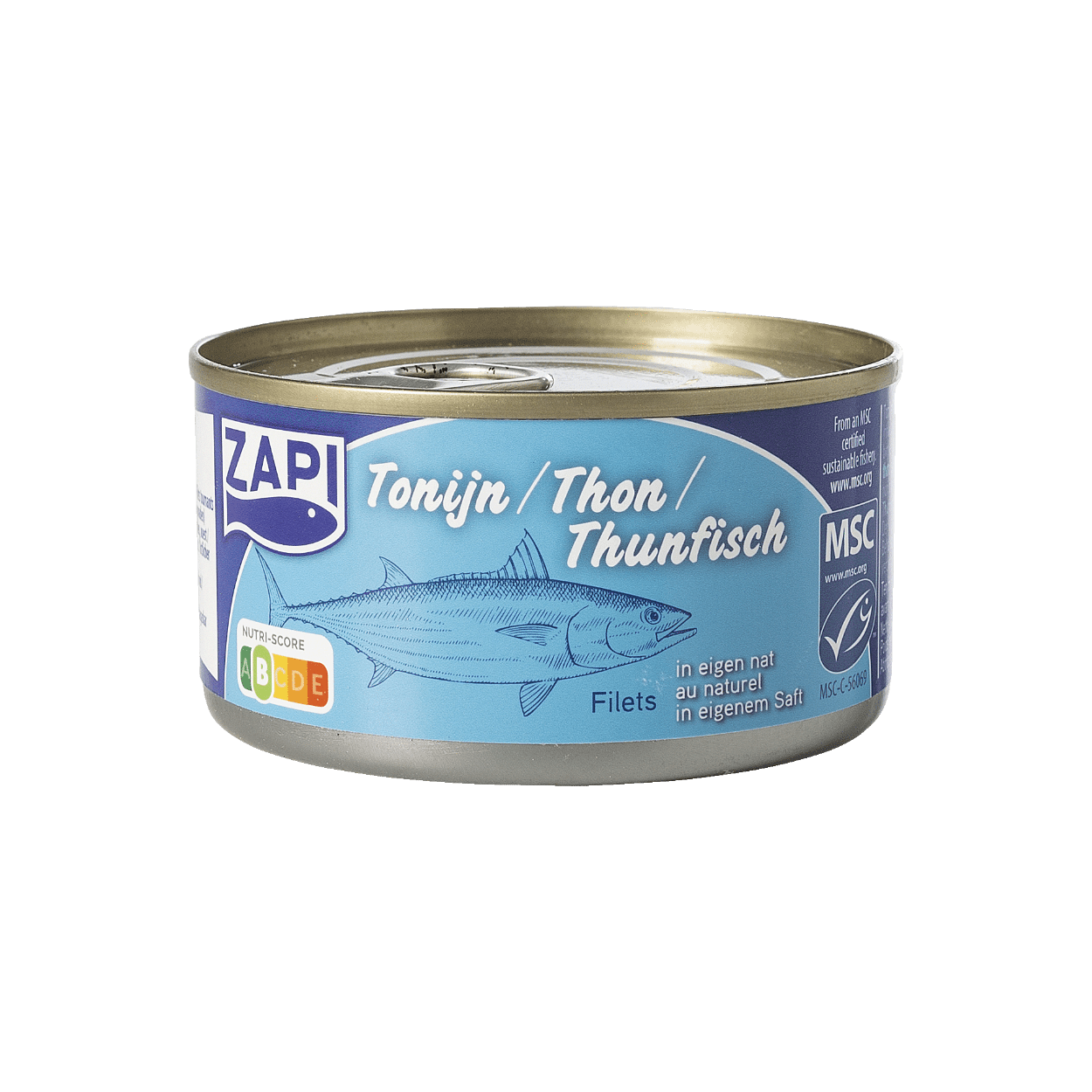 ZAPI Tonijn naturel 200G